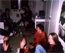 A Gathering in one of the Dorm Rooms